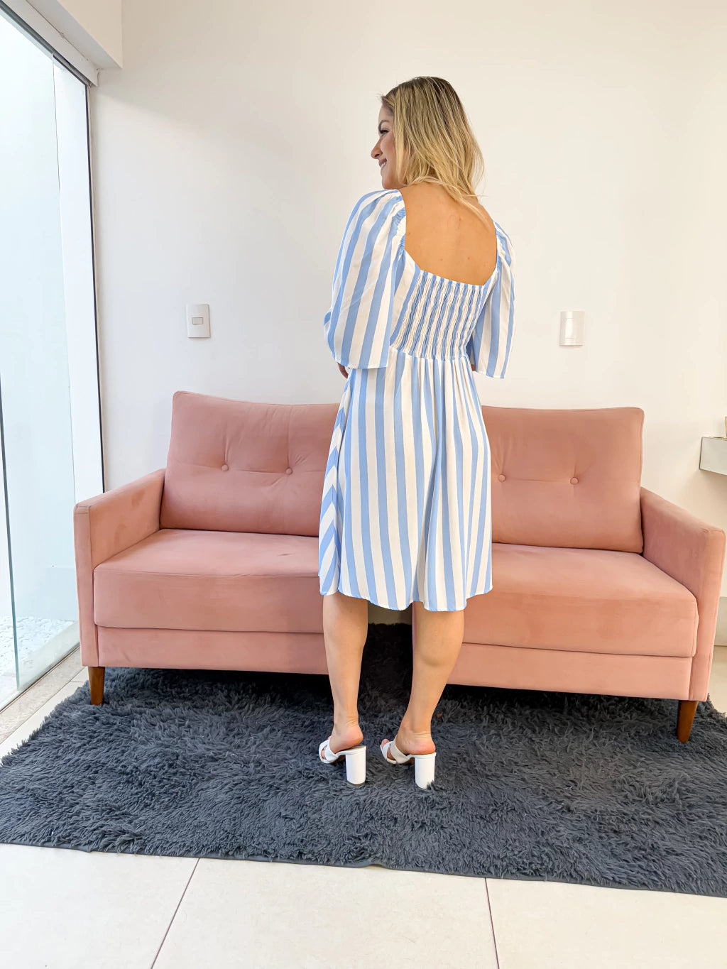 Vestido Alice listrado